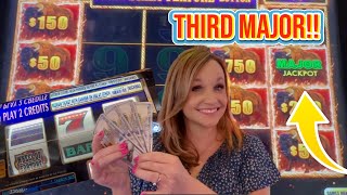 Our THIRD MAJOR Slot Jackpot on Our Las Vegas Casino Trip [upl. by Anigriv]