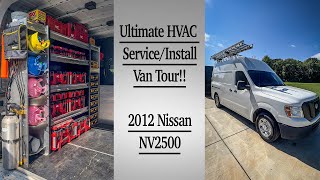 Ultimate HVAC ServiceInstall Van Tour [upl. by Harrie]