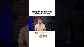 Companies Aptitude Test Leti Kyun hai  Know the Real Reason  Aalsi Engineer PRO [upl. by Slinkman960]