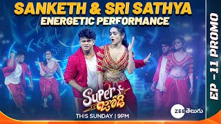 Super Jodi  Sanketh amp Sri Sathya Energetic Performance Promo I Mass 20 Theme  This Sun  900 pm [upl. by Inafit]