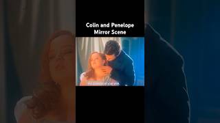 Colin and Penelope Mirror Scene 💕  Bridgerton Season 3 Episode 5  bridgerton shorts clips [upl. by Procto]