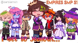 Sometimes I get Jealous… • Joel  SmallishBeans • Empires SMP S1 • ESMP Gacha [upl. by Alleacim]