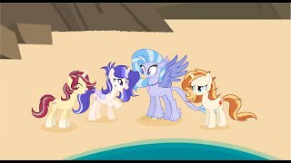 MLP Next Gen First Meeting With Silver Waves Speedpaint Base Edit [upl. by Rahel169]