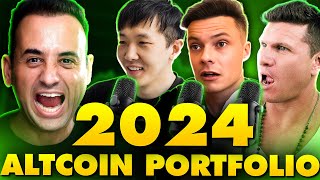 4 Altcoin Experts Build the Hottest 2024 Crypto Altcoin Portfolio [upl. by Ragland918]