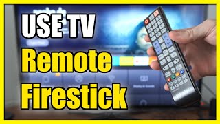 How to use TV Remote to Control Amazon Firestick Fast Tutorial [upl. by Ahkos]