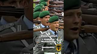 Bundeswehr singt das Westerwaldlied🦅🇩🇪wachbataillon militär soldaten marsch tradition garde [upl. by Lala]