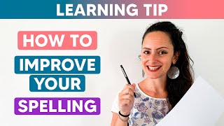 How to improve your spelling  Improve your English writing skills [upl. by Illak]