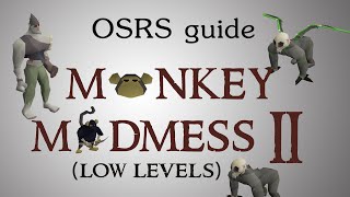 OSRS Monkey Madness 2 quest guide lowmed levels [upl. by Aiksa966]