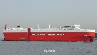 TIJUCA  Wallenius Wilhelmsen Logistics vehicles carrier  2017 [upl. by Braswell]