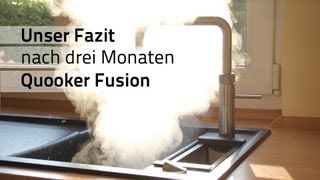 Fazit Drei Monate mit dem KochendWasserhahn Quooker Fusion [upl. by Nerwal]