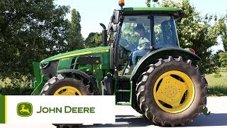 5M Series Tractors John Deere  Walkaround [upl. by Neelya844]