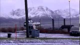 storm sulesund hareid ferry [upl. by Abla]