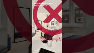 Feng Shui Good or Bad Bedroom 02 Feng Shui Mirrors in Bedroom  Feng Shui tips for improving luck [upl. by Rasaec]