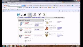 VITEK Port Forwarding Basics with ATampT 2Wire [upl. by Gaither]