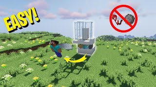 Minecraft ELYTRA LAUNCHER Tutorial NO FIREWORKS [upl. by Merideth689]