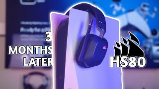 Corsair HS80 3 Months Later Go to Headset for 2022 [upl. by Clayson]