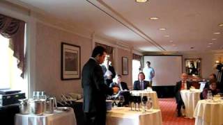 Best Sommelier in America Competition 2009 Blind Tasting [upl. by Lat748]