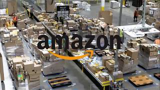 Amazon Sorting Facility Life of a Package [upl. by Amling]