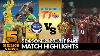 Final I T10 League Season 2 I Northern Warriors vs Pakhtoon [upl. by Elset]