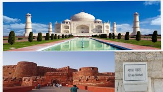 The Taj Mahal at agra and Agra Fort full vlog video youtube tajmahal agrafort computerinfo [upl. by Neff819]