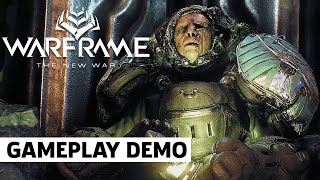 Warframe New War 30 Minute Gameplay Demo  Tennocon 2021 [upl. by Isleen]