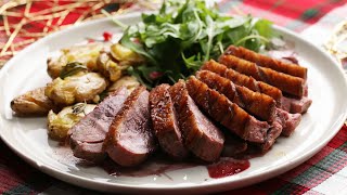 Seared Duck Breast And Potatoes [upl. by Gnat]