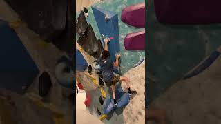 Comp movement in Koper koper slovenia movementtraining bouldering paraclimbing climbing [upl. by Grider]