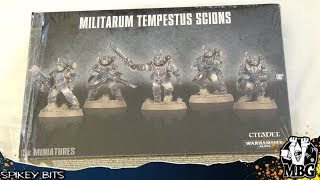 40k First Look Scions Astra Militarum Tempestus Unboxing [upl. by Hada418]