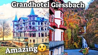 Grandhotel Giessbach  SWITZERLAND🇨🇭 [upl. by Balas902]