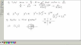 Accuplacer Math Placement test 3 College Level section Part 2 [upl. by Ayalahs132]