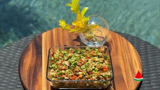 🥗 Fattoush Fun Making the Perfect Lebanese Salad 🥗 [upl. by Ecyob]