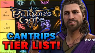 Cantrips Tier List  Baldurs Gate 3 [upl. by Proctor]