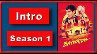 Baywatch Intro  Season 1 [upl. by Atinid194]