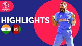 Afghanistan SO Close To Upset  India v Afghanistan  Match Highlights  ICC Cricket World Cup 2019 [upl. by Anitsirk]