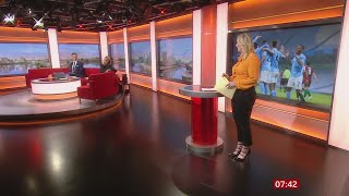 Jane Dougall  BBC Breakfast Sport 03032021  HD [upl. by Nodnalb]