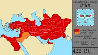 The History of the Achaemenid Empire Every Year [upl. by Atnes590]