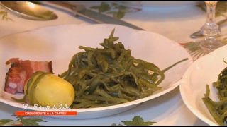 Recette  Suri Bohne d’Evelyne  Les carnets de Julie  La choucroute [upl. by Carrie]