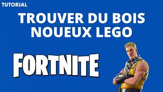 Comment trouver du bois noueux Fortnite lego [upl. by Slen287]