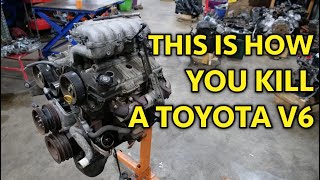 Toyota 4Runner 5VZ 34L V6 Teardown How Do You Kill One Of Toyotas Best Ever Engines [upl. by Nnaed]