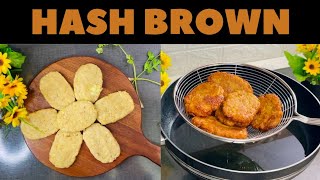 Hash brown recipe  Potato snacks for kids  How to make hash browns by Amber ka kitchen [upl. by Ethelinda]