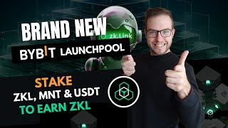 Bybit Launchpool Stake ZKL USDT or MNT to Earn a Share of 7000000 ZKL Tokens [upl. by Cirdla622]