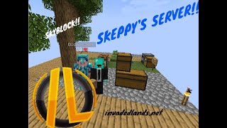 Invadedlandsnet SKYBLOCK day 2 [upl. by Akiem]