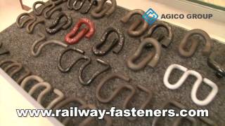 AGICO GROUP Railway Products Catalogue—Rail fasteners rail joints rail spike fishplate etc [upl. by Odnanref]