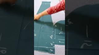 👉Ladies pant front part✂️ cutting method 👉pocket cutting methodshortvideoviralvideo [upl. by Anma]