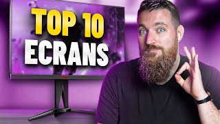 TOP 10 MEILLEURS ECRANS PC GAMER amp CONSOLE [upl. by Whale993]