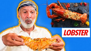 Tribal People Try Lobster Fo The First Time [upl. by Frisse]