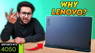 This Lenovo LOQ Gaming Laptop is Weirdly Paired amp Priced  i5 12450H RTX 4050 [upl. by Armillda]