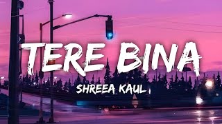 Tere Bina Lyrics  Shreea Kaul [upl. by Hoshi]