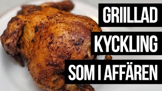 Grillad kyckling som i affären  i airfryer [upl. by Eiahpets256]