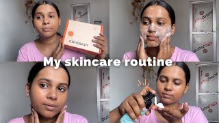 Honest Cureskin app review  Skincare routine  Cureskin products [upl. by Rustin]